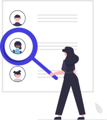 No results searching illustration